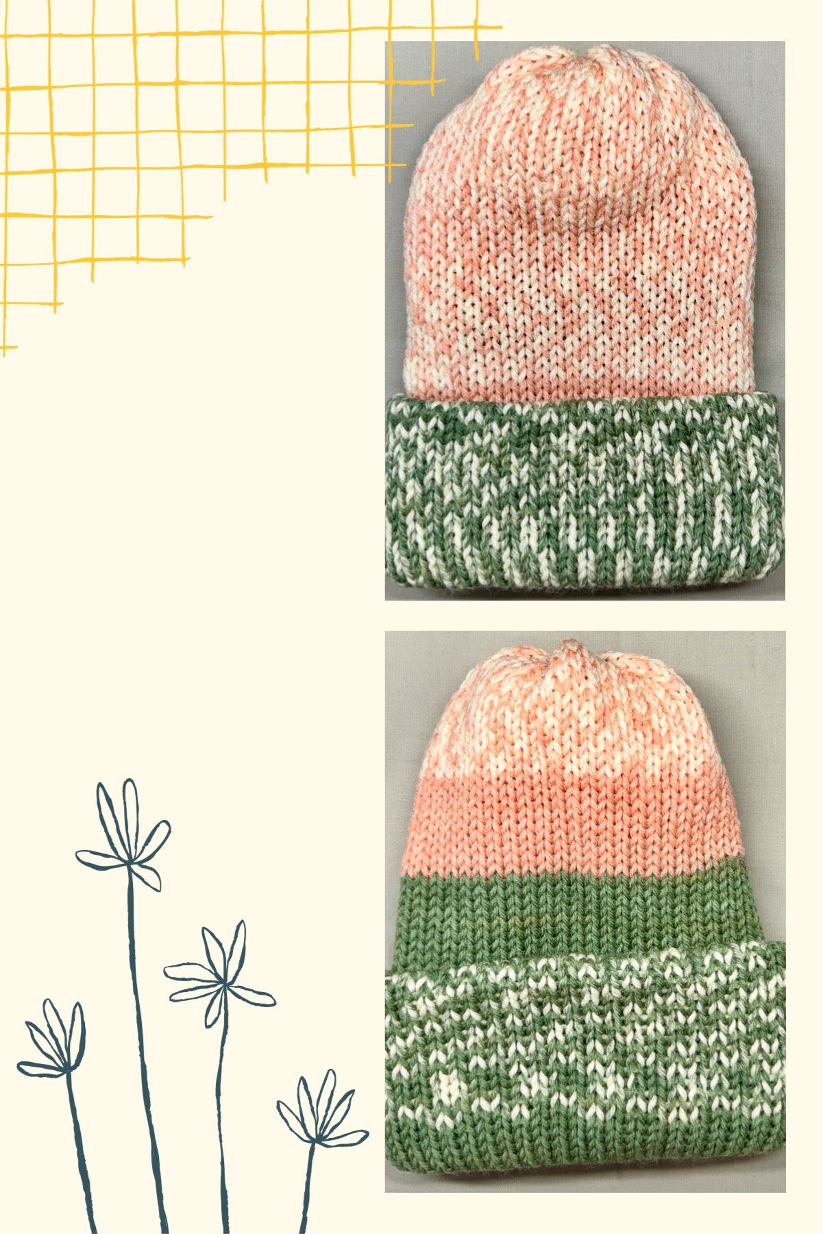 Reversible Knitted Beanie