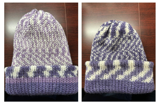 Reversible Knitted Beanie