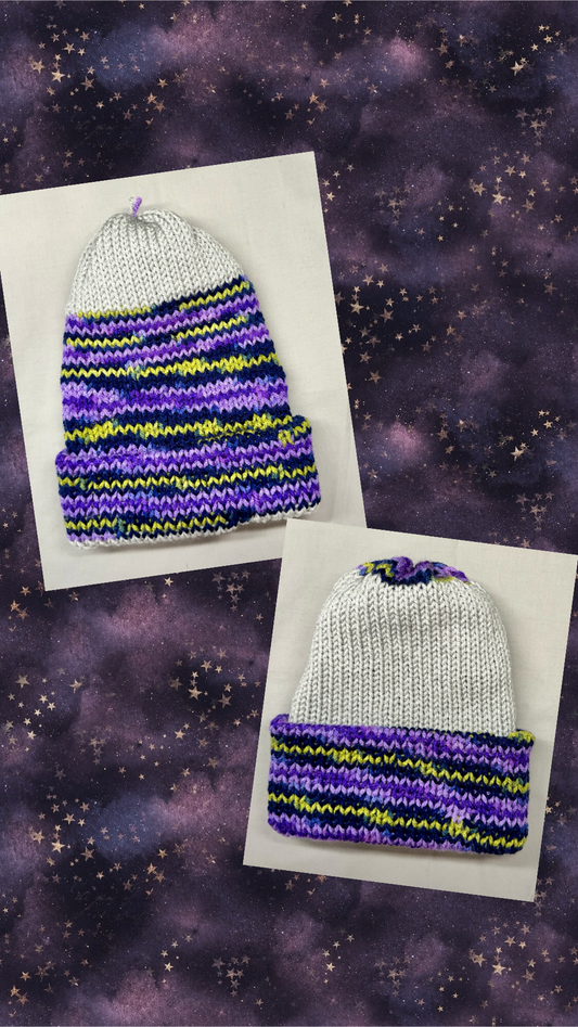 Reversible Knitted Beanie