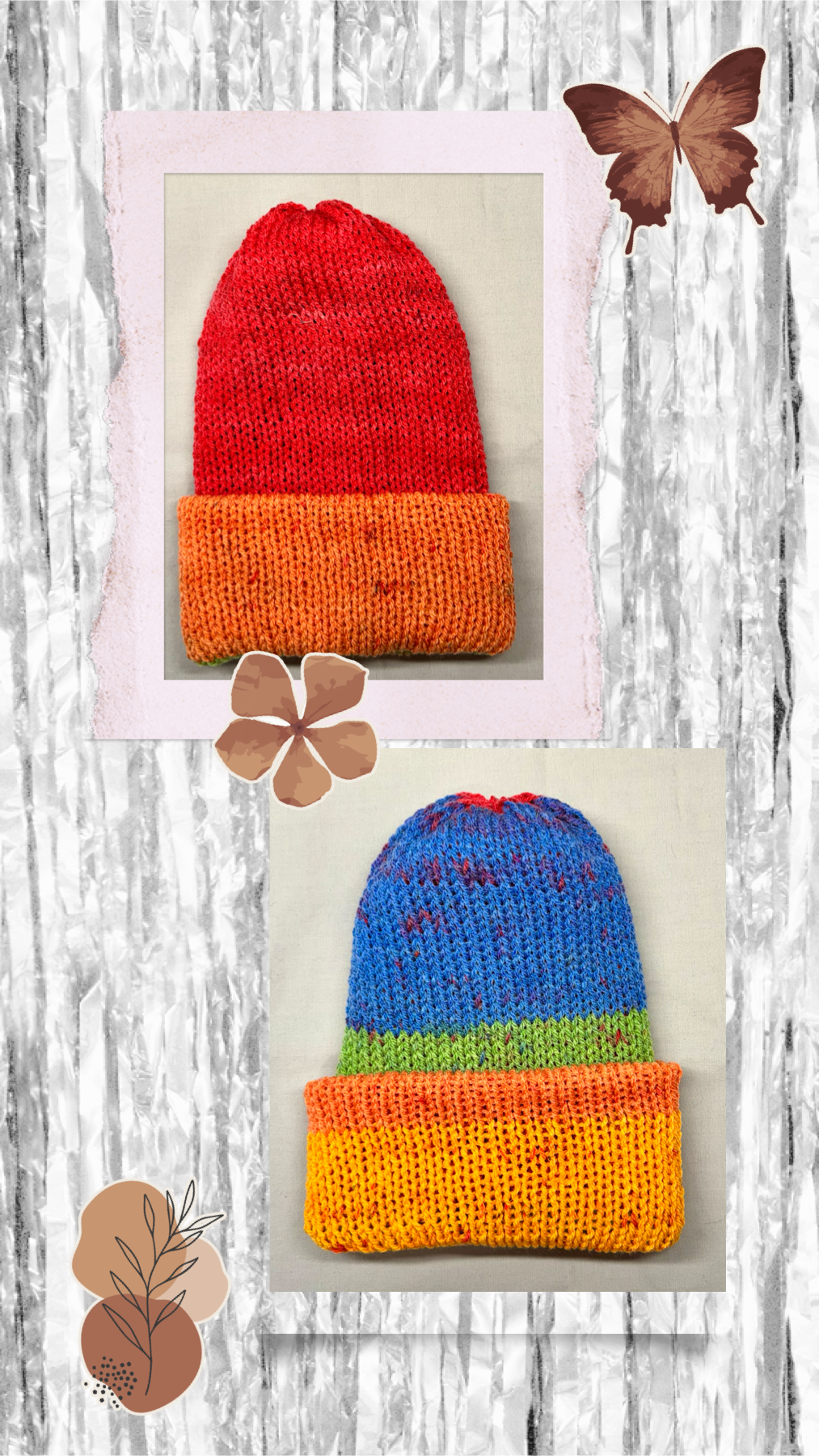 Reversible Knitted Beanie