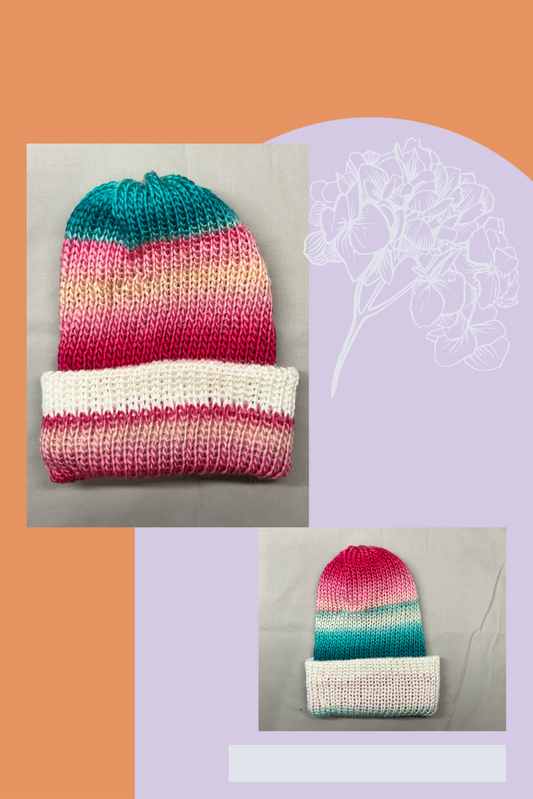 Reversible Knitted Beanie