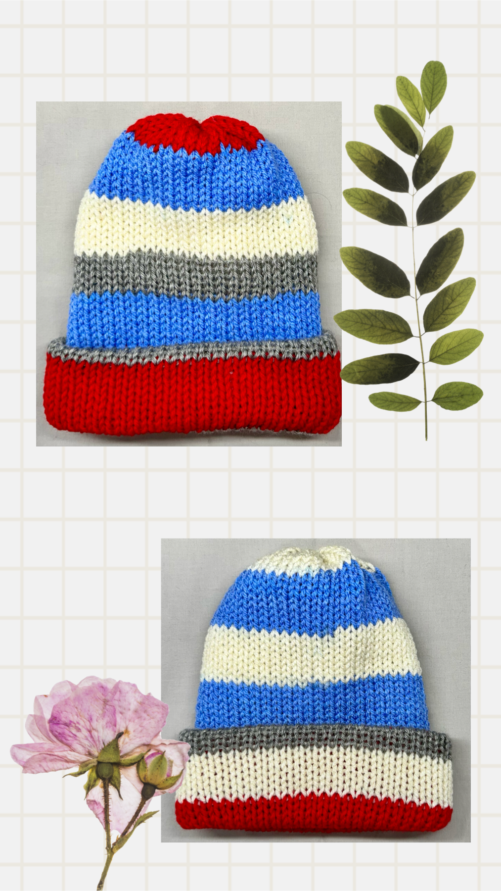 Reversible Knitted Beanie