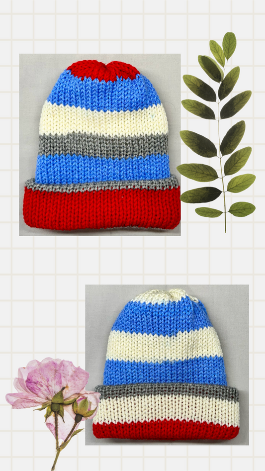 Reversible Knitted Beanie