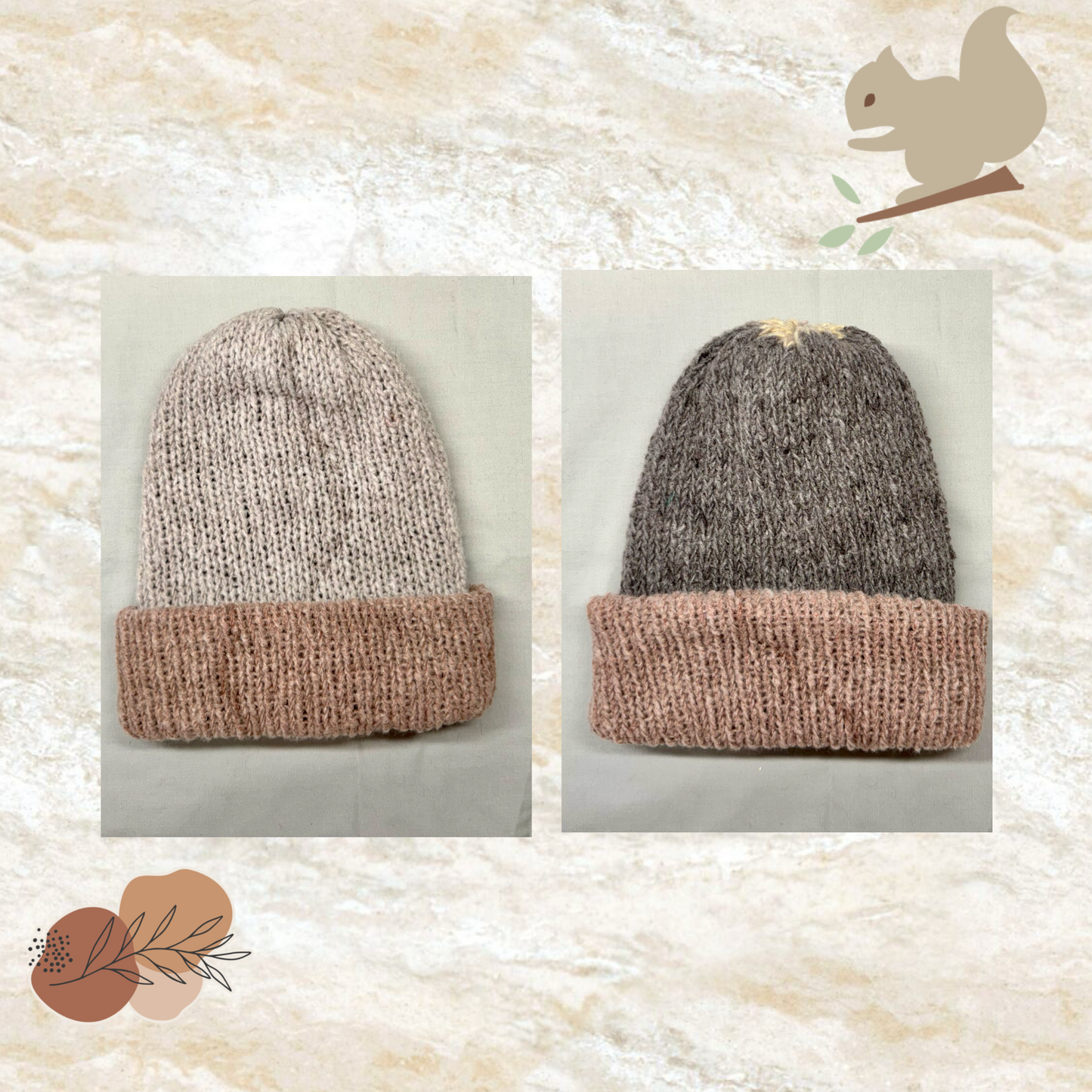 Reversible Knitted Beanie