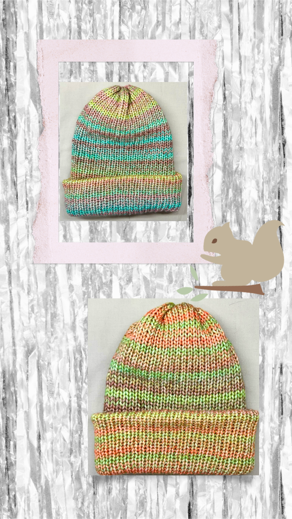 Reversible Knitted Beanie