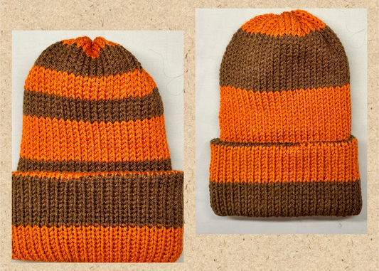 Reversible Knitted Beanie