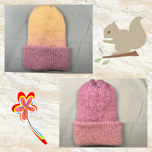 Reversible Knitted Beanie