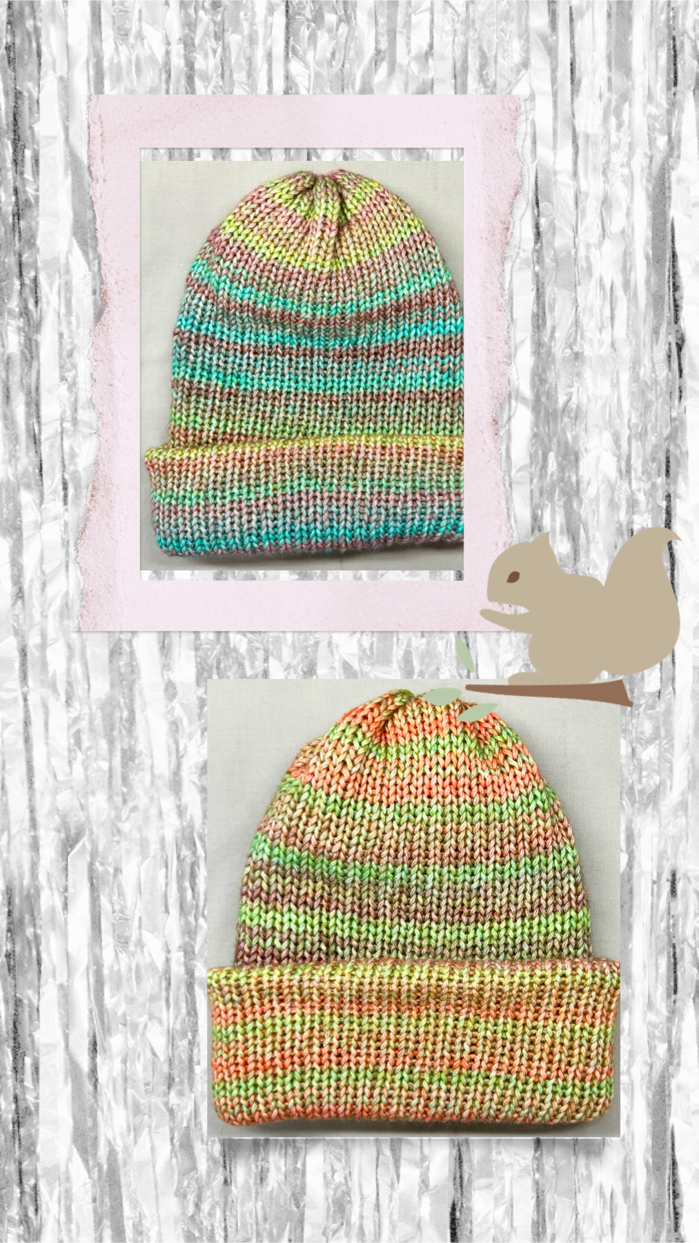 Reversible Knitted Beanie