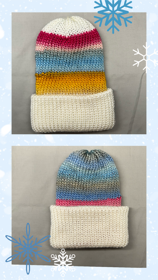 Reversible Knitted Beanie