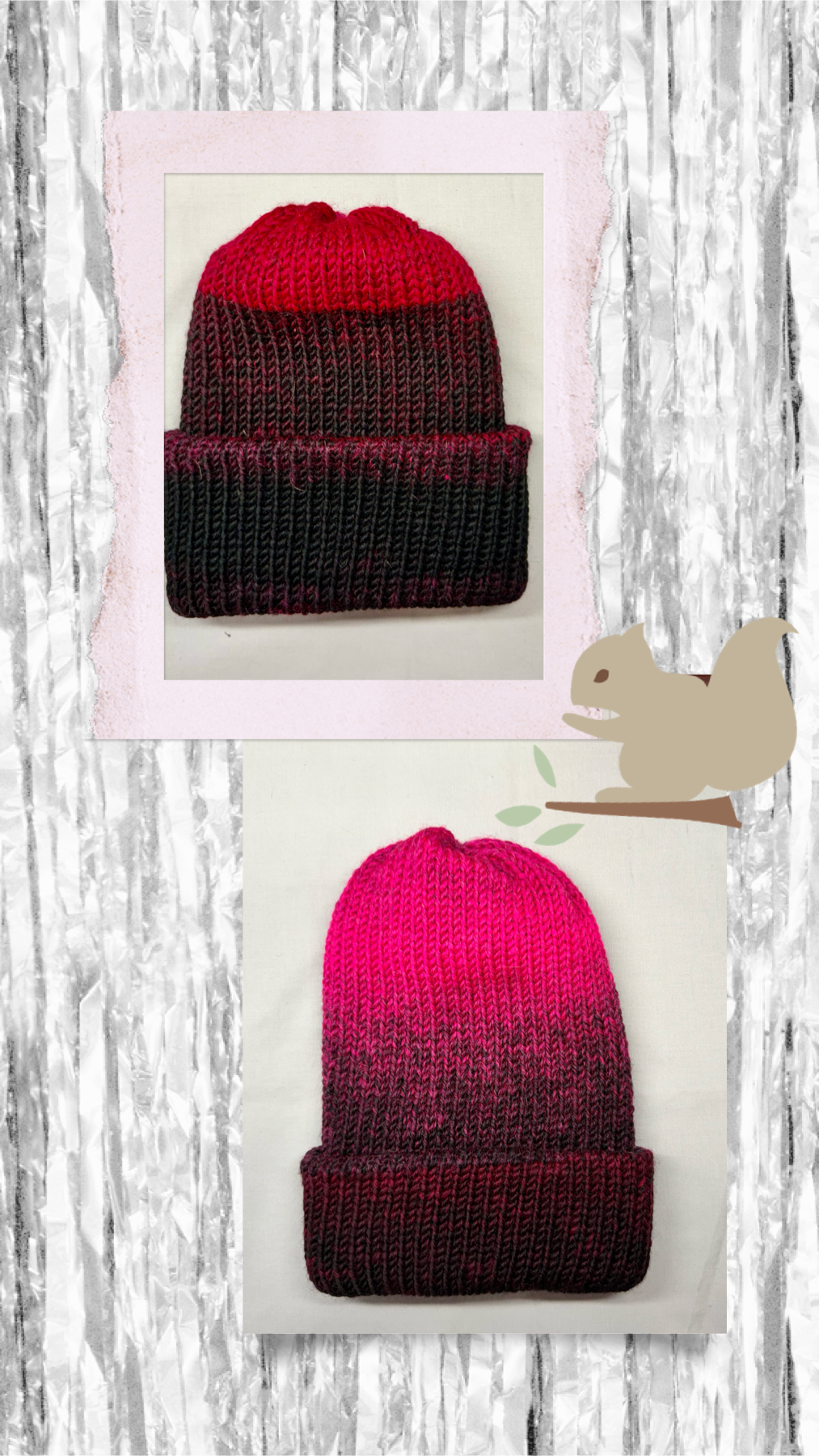 Reversible Knitted Beanie