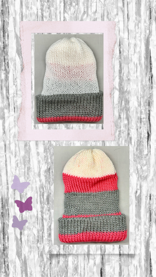 Reversible Knitted Beanie