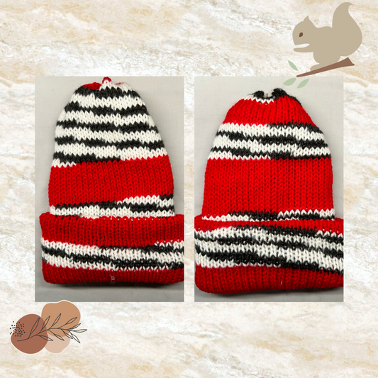 Reversible Knitted Beanie