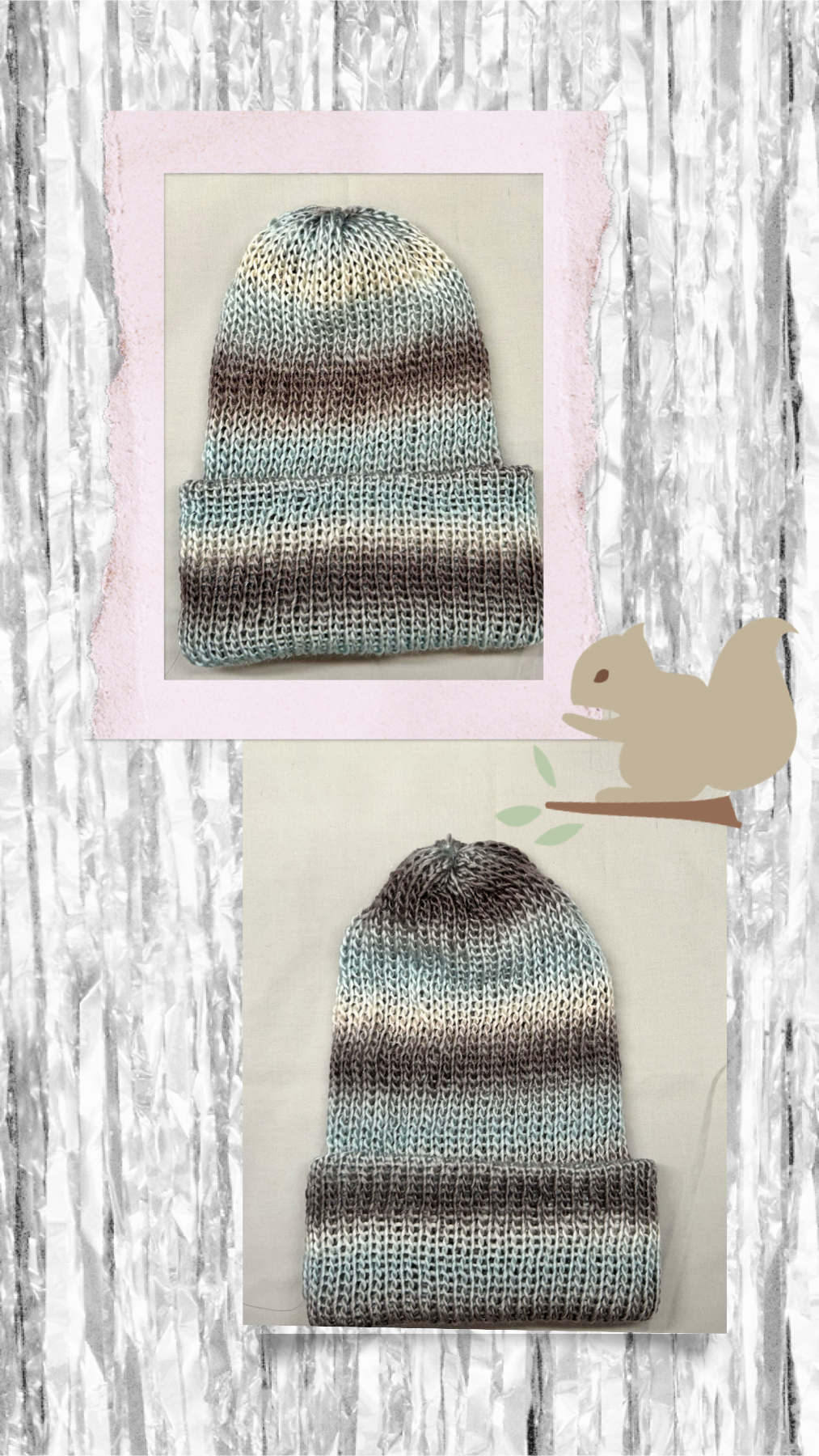 Reversible Knitted Beanie