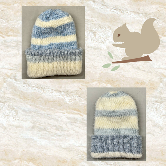 Reversible Knitted Beanie