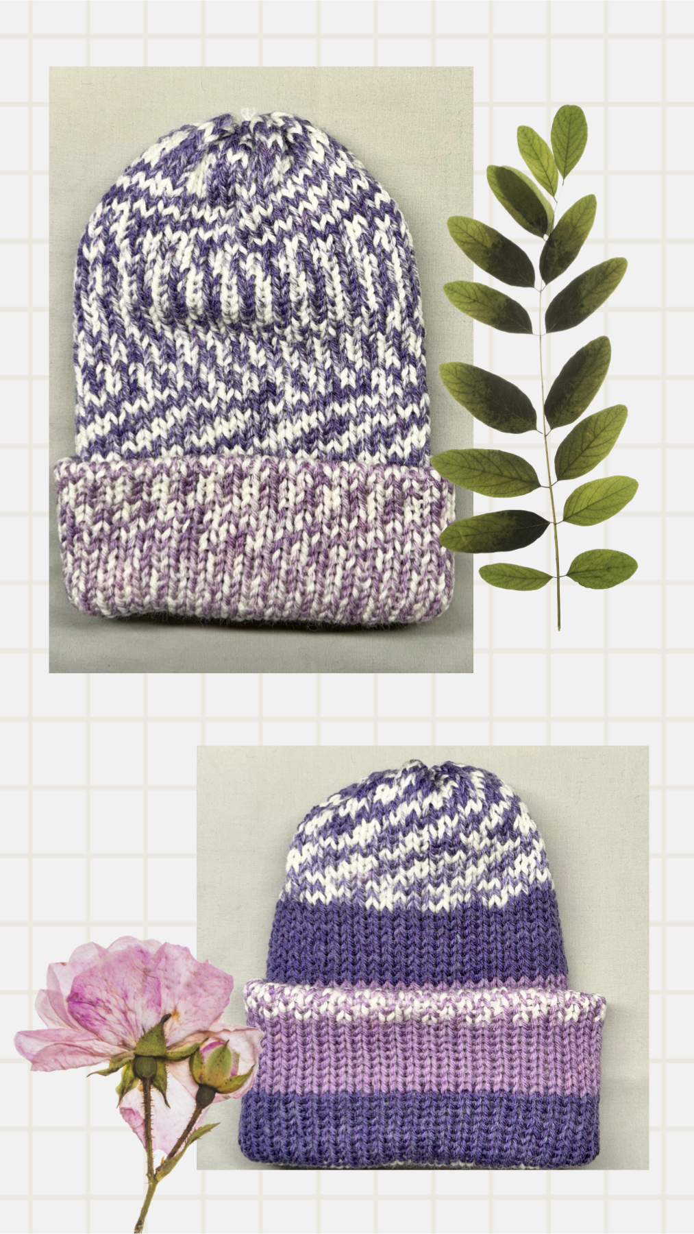 Reversible Knitted Beanie