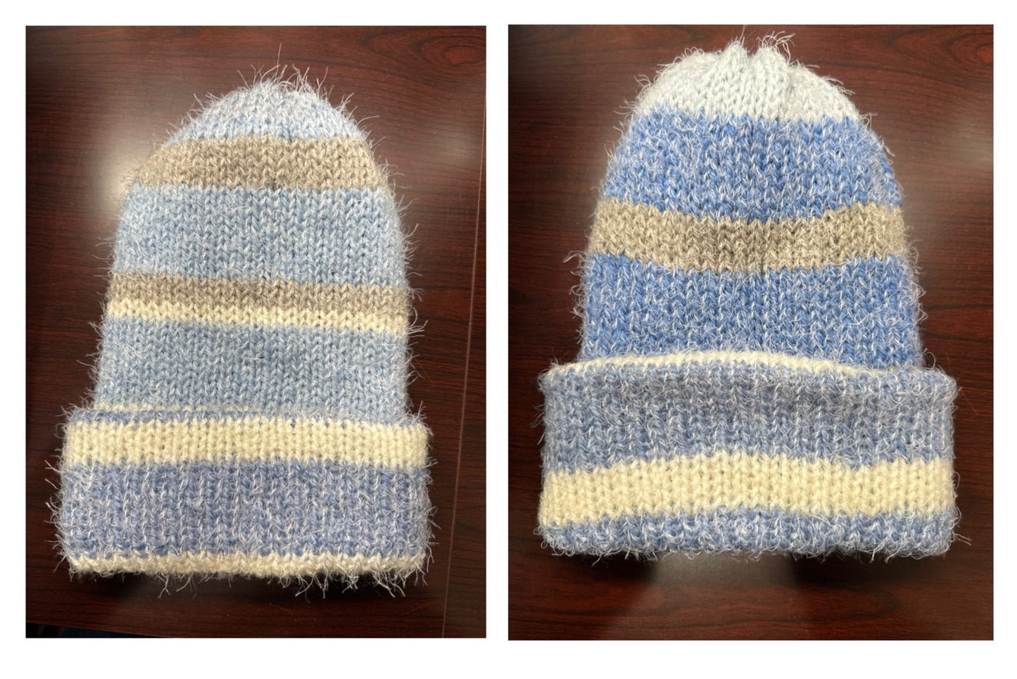 Reversible Knitted Beanie