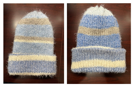 Reversible Knitted Beanie