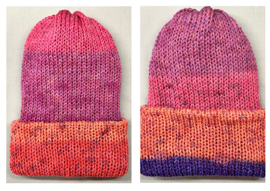 Reversible Knitted Beanie